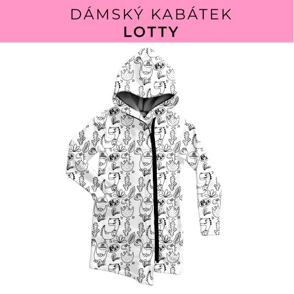 DÁMSKÝ střih - Kabátek Lotty