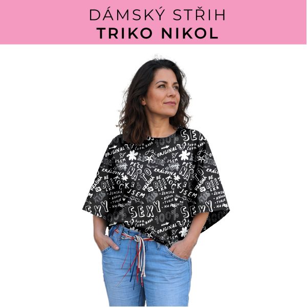 Dámský střih -  triko Nikol