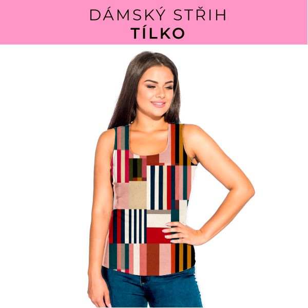DÁMSKÝ střih - Tílko a kalhoty 