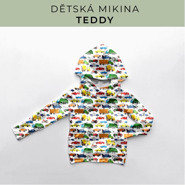 DĚTSKÝ střih - Mikina Teddy