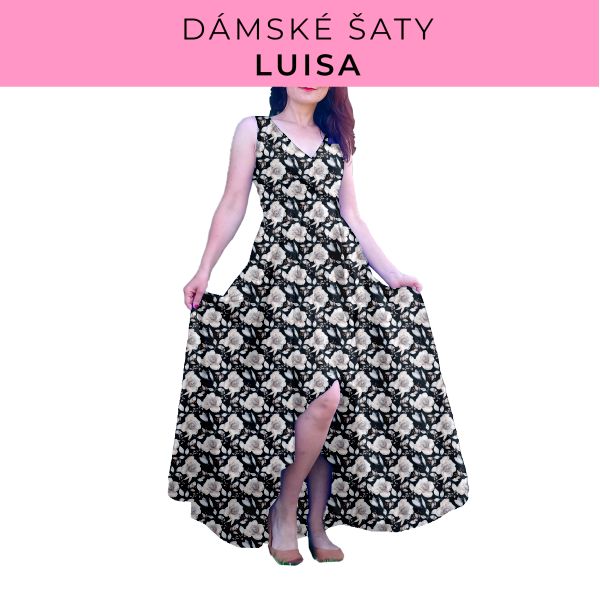 DÁMSKÝ střih - šaty Luisa