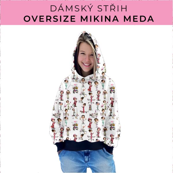 Dámský střih - mikina Meda