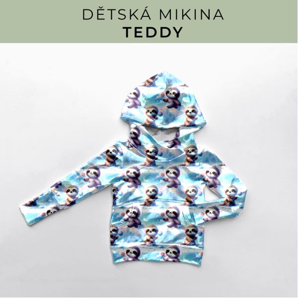 DĚTSKÝ střih - Mikina Teddy