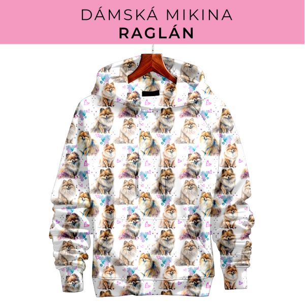 DÁMSKÝ střih - mikina raglán