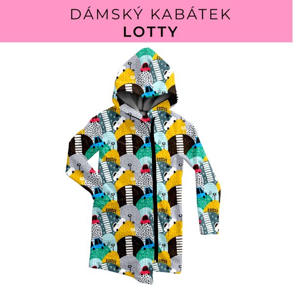 DÁMSKÝ střih - Kabátek Lotty