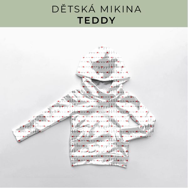 DĚTSKÝ střih - Mikina Teddy