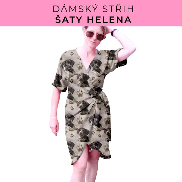 Dámský střih na šaty  Helena