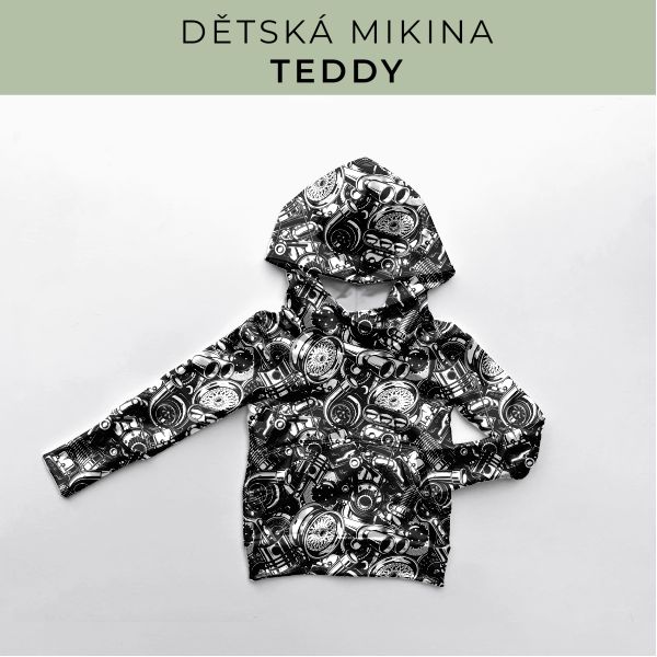 DĚTSKÝ střih - Mikina Teddy