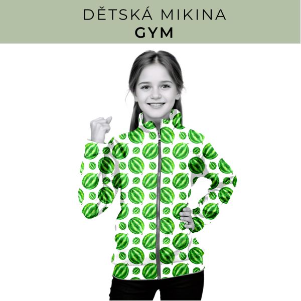 Dětská střih - mikina GYM