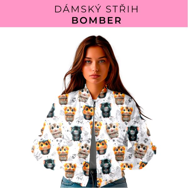 DÁMSKÝ střih - Bomber