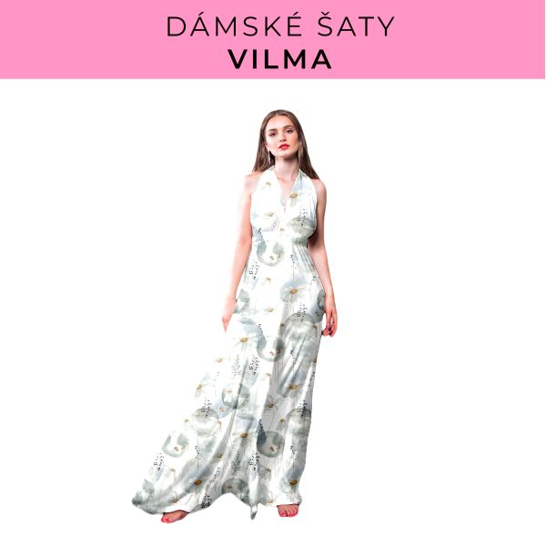 DÁMSKÝ střih - šaty Vilma
