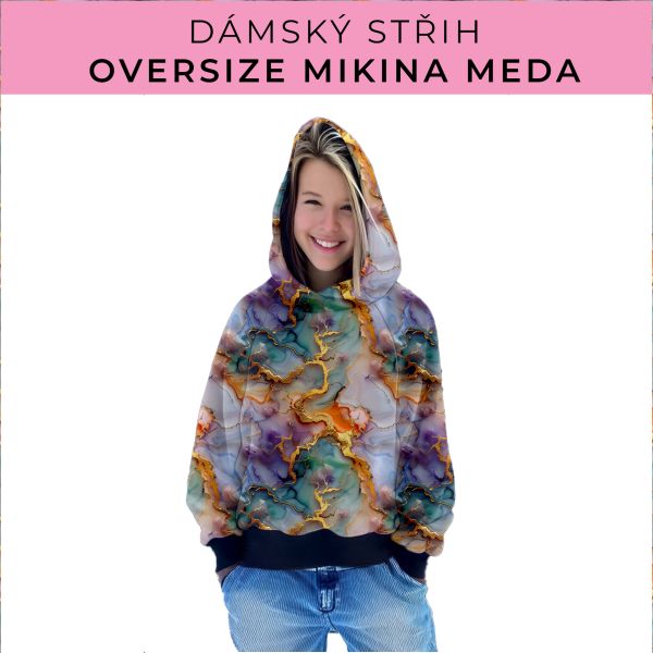 Dámský střih - mikina Meda