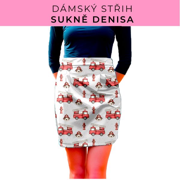 Dámský střih - Dámská sukně Denisa