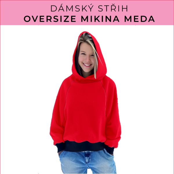 Dámský střih - mikina Meda