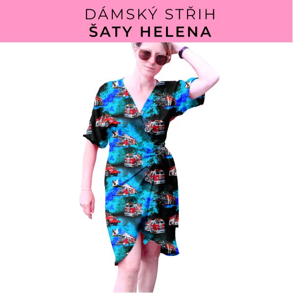 Dámský střih na šaty  Helena