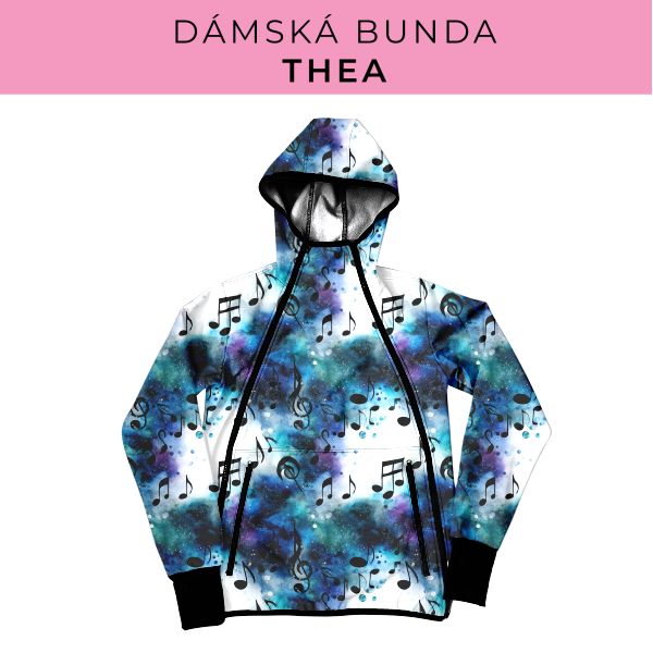 DÁMSKÝ střih - bunda Thea