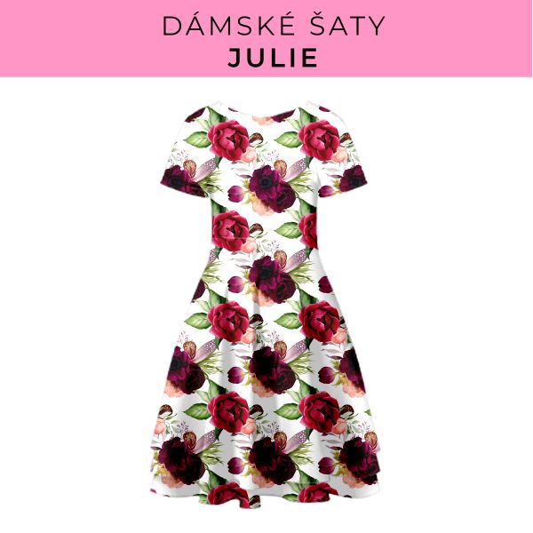 DÁMSKÝ střih - šaty julie