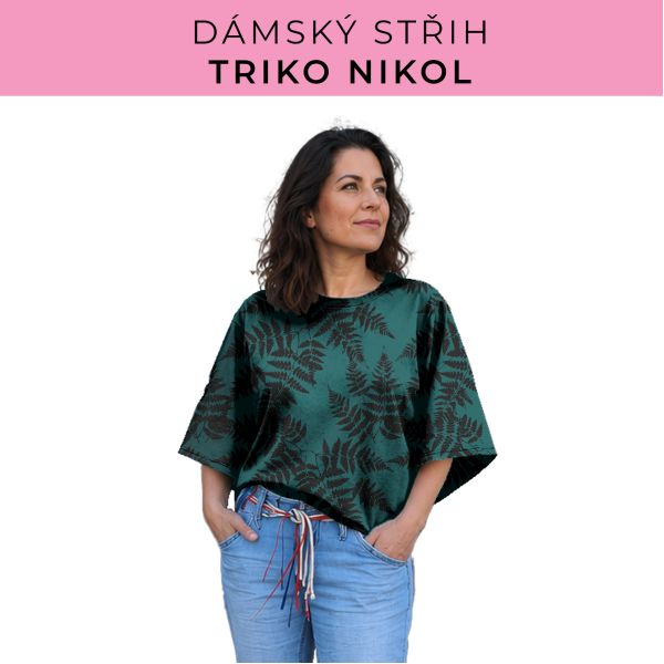 Dámský střih -  triko Nikol