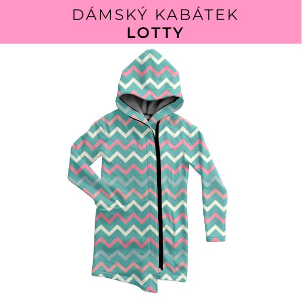 DÁMSKÝ střih - Kabátek Lotty
