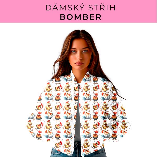 DÁMSKÝ střih - Bomber