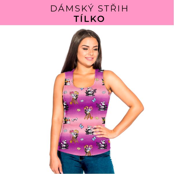 DÁMSKÝ střih - Tílko a kalhoty 