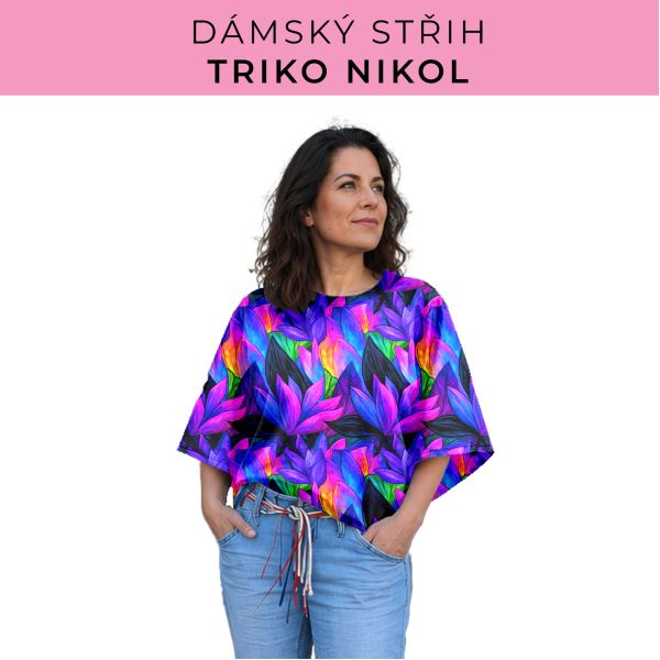 Dámský střih -  triko Nikol