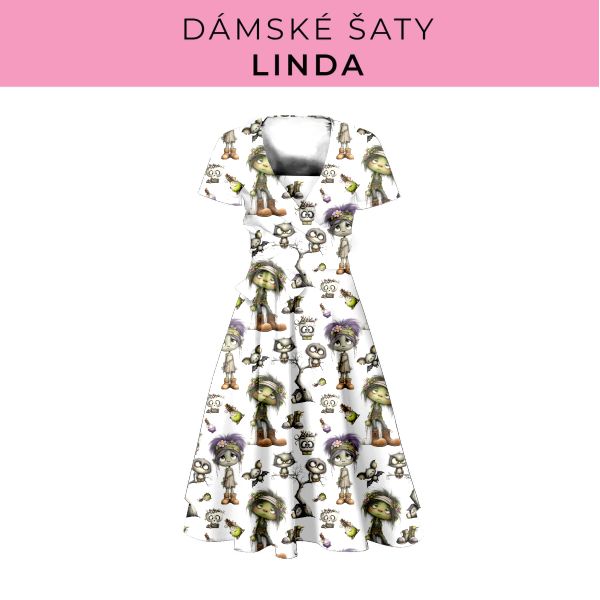DÁMSKÝ střih - šaty Linda