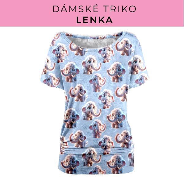 DÁMSKÝ střih - Triko Lenka