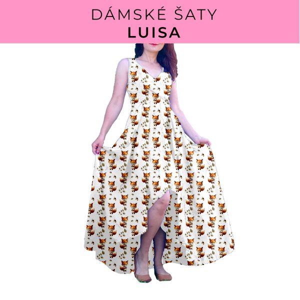 DÁMSKÝ střih - šaty Luisa