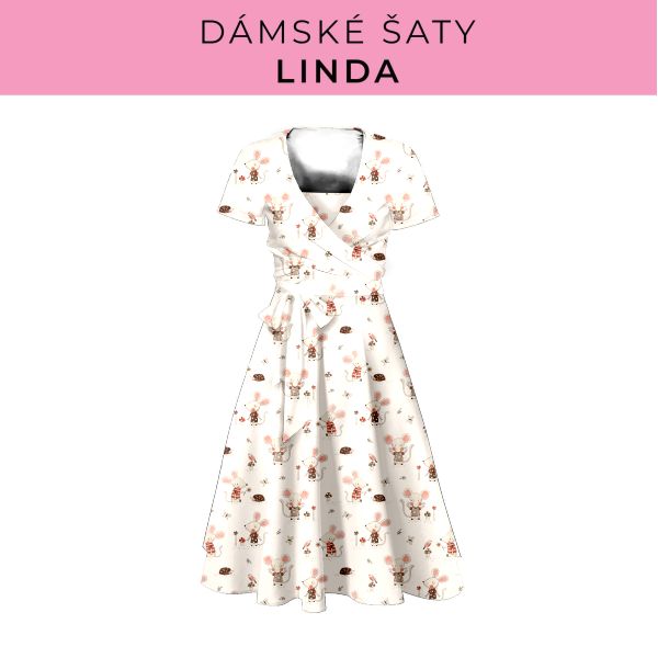 DÁMSKÝ střih - šaty Linda
