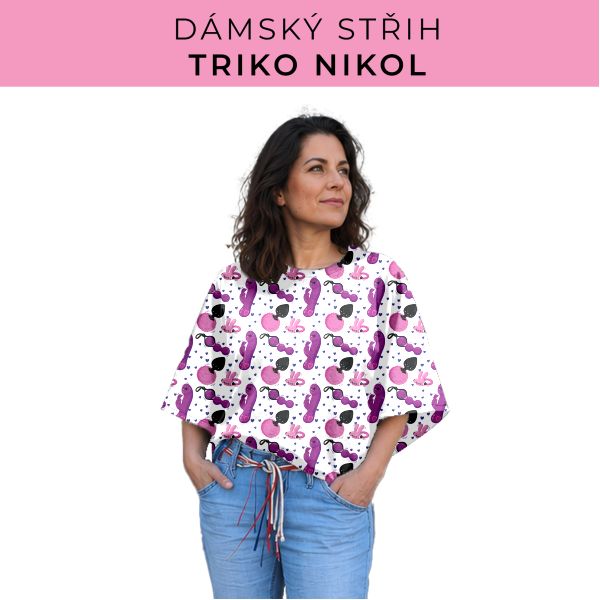 Dámský střih -  triko Nikol