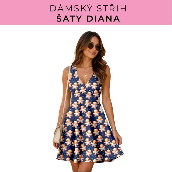 Dámský střih - šaty Diana