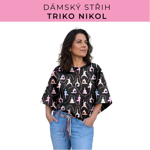 Dámský střih -  triko Nikol