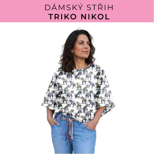 Dámský střih -  triko Nikol