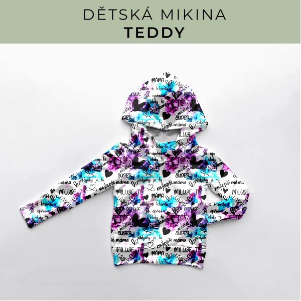 DĚTSKÝ střih - Mikina Teddy