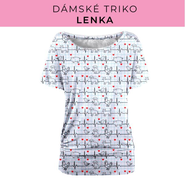 DÁMSKÝ střih - Triko Lenka