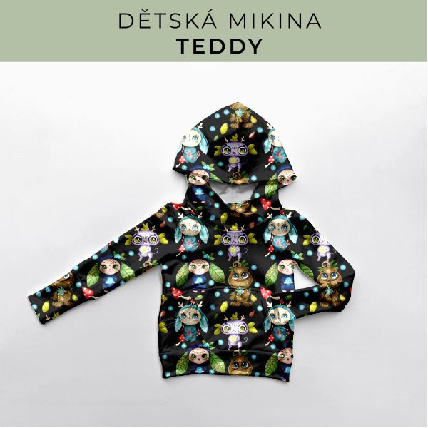 DĚTSKÝ střih - Mikina Teddy