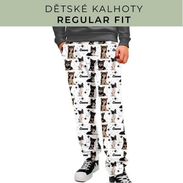 DĚTSKÝ STŘIH - Kalhoty Regular fit