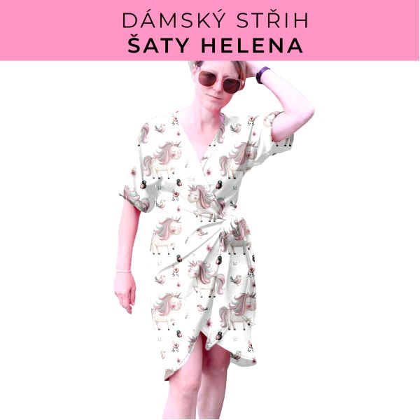 Dámský střih na šaty  Helena
