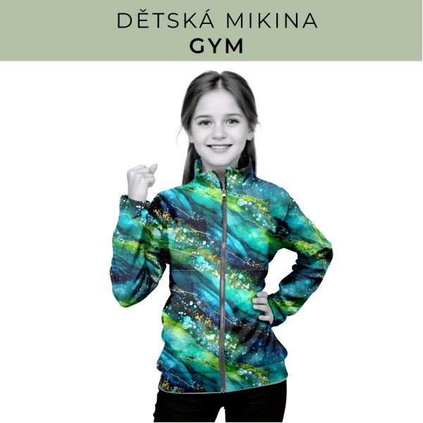 Dětská střih - mikina GYM