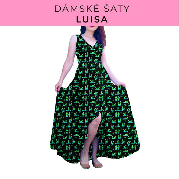 DÁMSKÝ střih - šaty Luisa