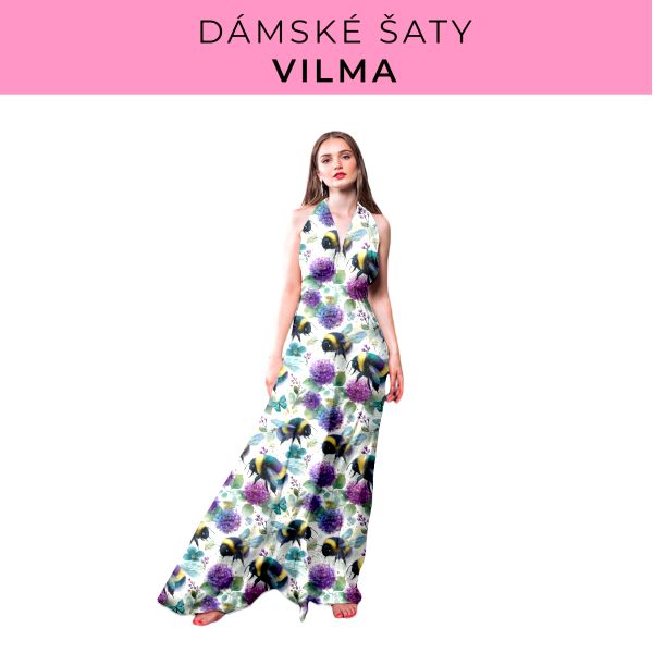 DÁMSKÝ střih - šaty Vilma
