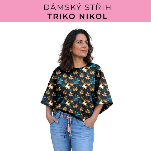 Dámský střih -  triko Nikol