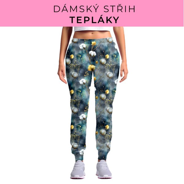 DÁMSKÝ střih - tepláky