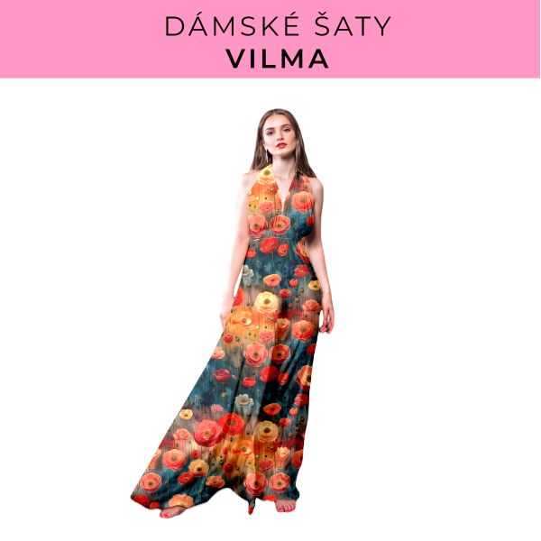 DÁMSKÝ střih - šaty Vilma