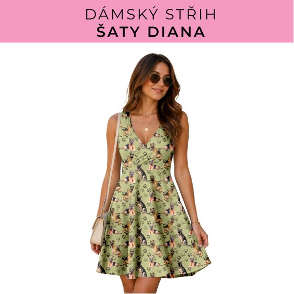 Dámský střih - šaty Diana