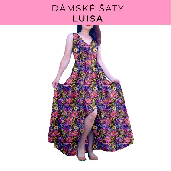 DÁMSKÝ střih - šaty Luisa