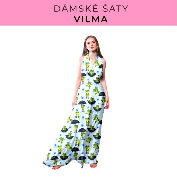 DÁMSKÝ střih - šaty Vilma