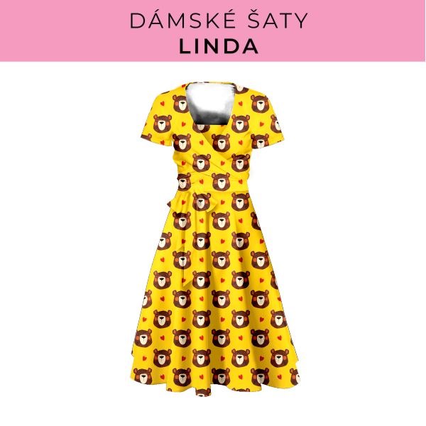DÁMSKÝ střih - šaty Linda