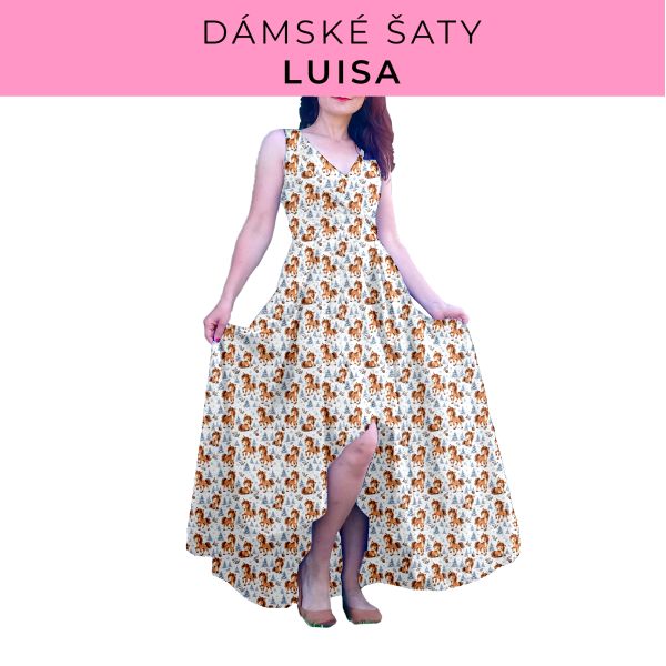 DÁMSKÝ střih - šaty Luisa